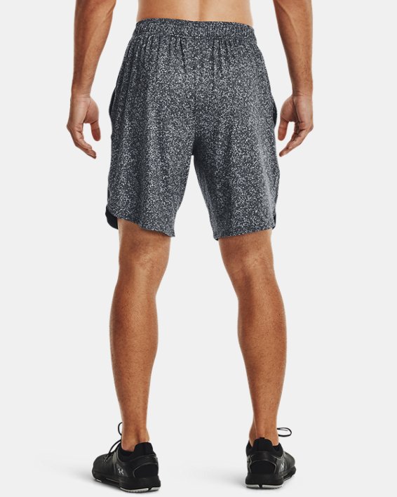 Men's UA Train Stretch Printed Shorts in Gray image number 1